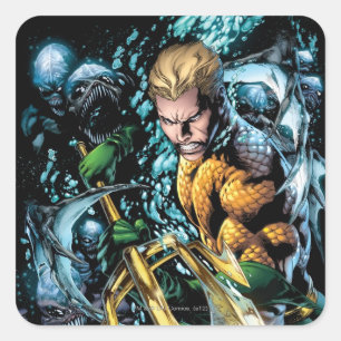 The New 52 - Aquaman #1 Square Sticker