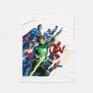 The New 52 Cover 1 3rd Print _1 Fleece Blanket