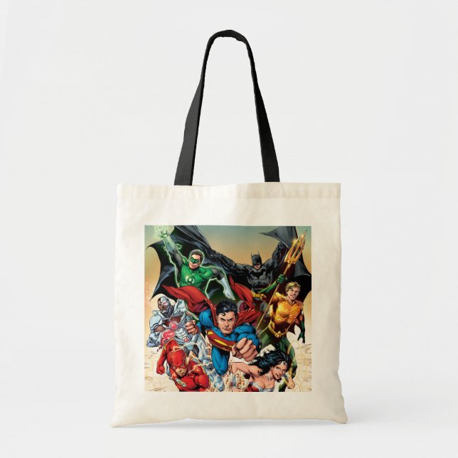 The New 52 Cover #1 4th Print Tote Bag (Front)