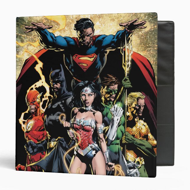 The New 52 Cover #1 Finch Variant Binder (Front/Inside)