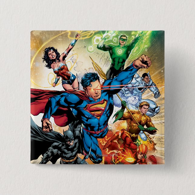 The New 52 Cover #2 Button (Front)