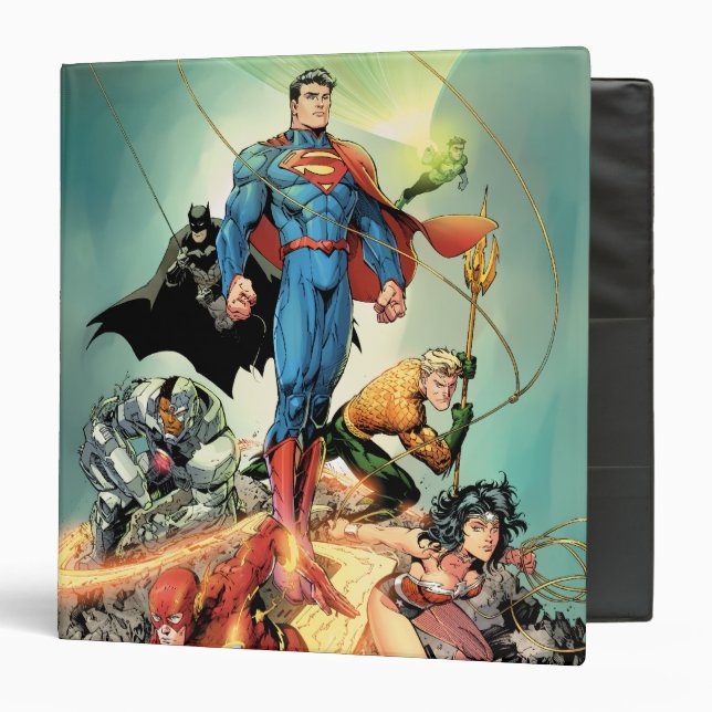 The New 52 Cover #3 Capullo Variant 3 Ring Binder (Front/Inside)