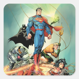 The New 52 Cover #3 Capullo Variant Square Sticker