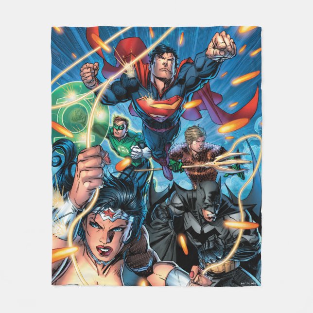 The New 52 Cover #4 Fleece Blanket (Front)