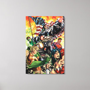 The New 52 Cover #5 Canvas Print