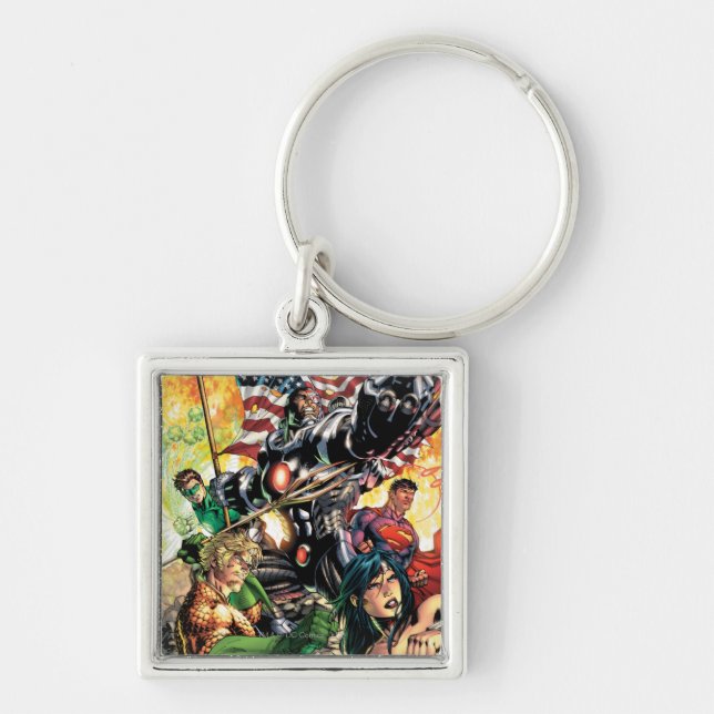 The New 52 Cover #5 Keychain (Front)