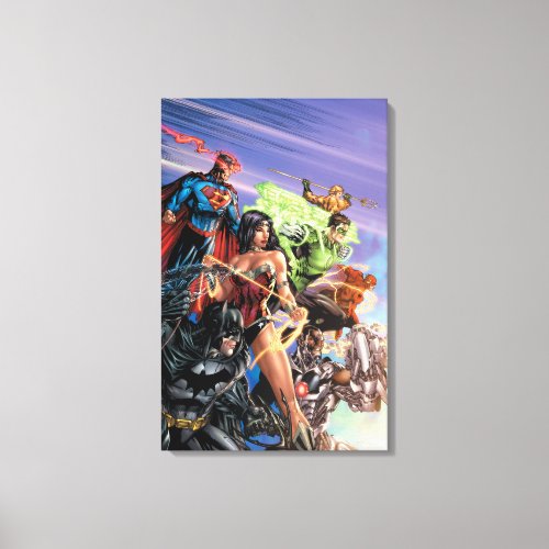 The New 52 Cover 5 Variant Canvas Print