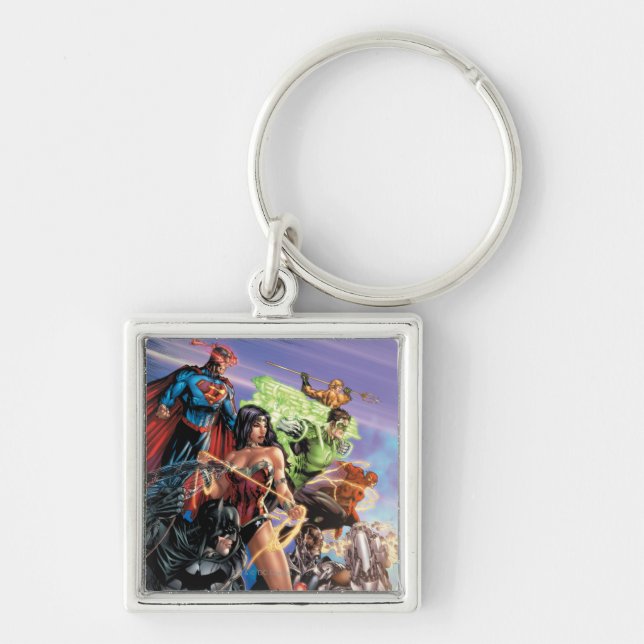 The New 52 Cover #5 Variant Keychain (Front)