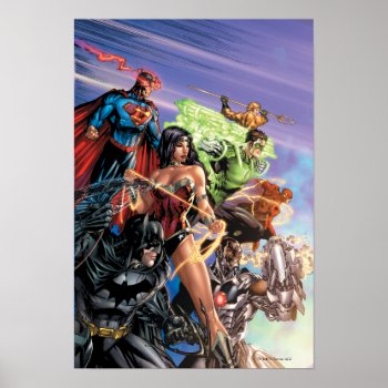 The New 52 Cover #5 Variant Poster by justiceleague at Zazzle