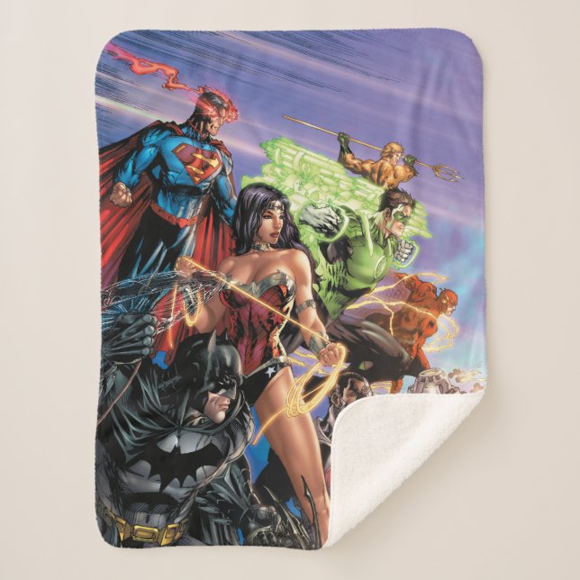 The New 52 Cover #5 Variant Sherpa Blanket (Front)