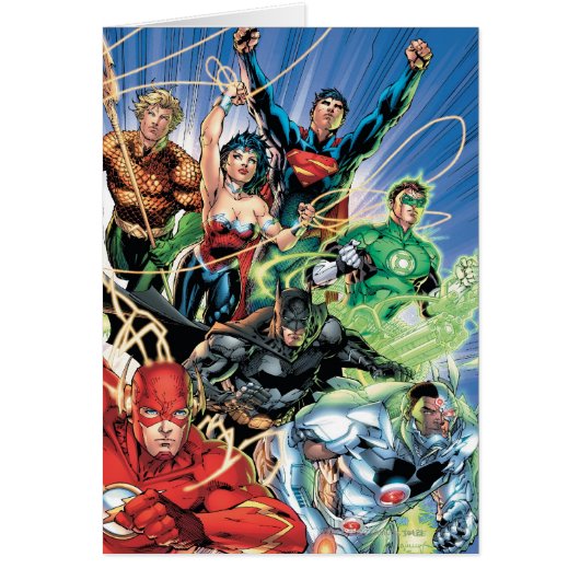 The New 52 - Justice League #1 Cards (Front)