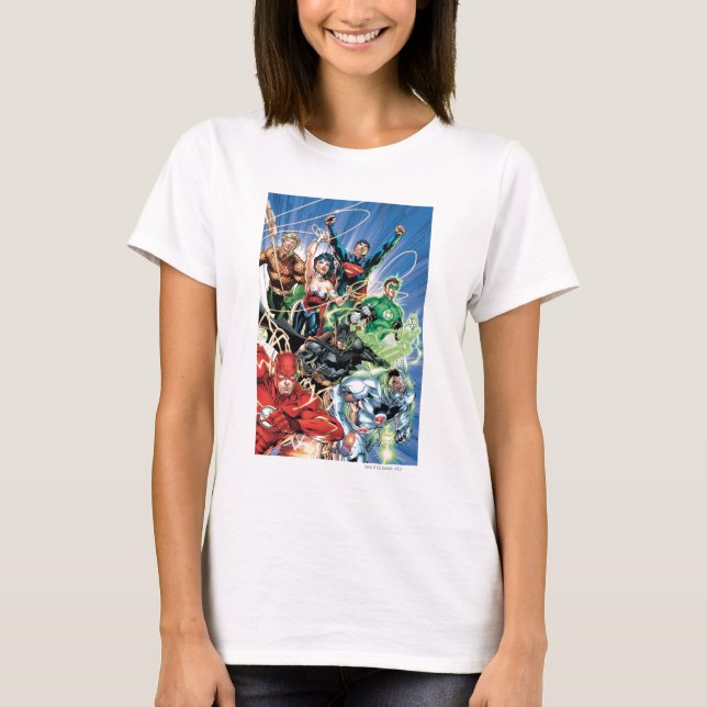 The New 52 - Justice League #1 T-Shirt (Front)