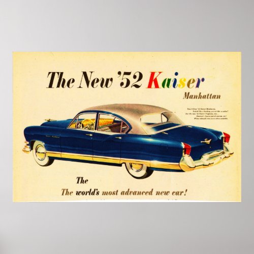 The New 52 Kaiser Car 3 Poster