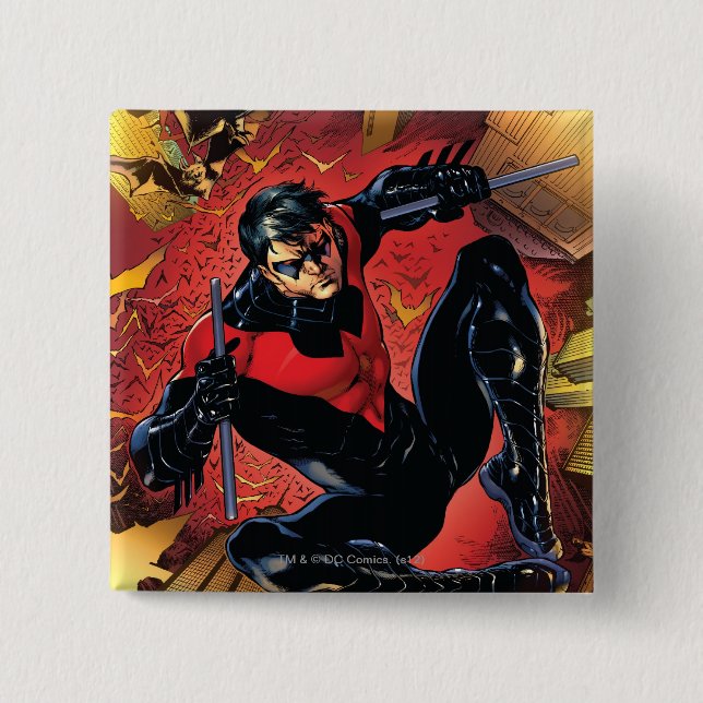 The New 52 - Nightwing #1 Pinback Button (Front)