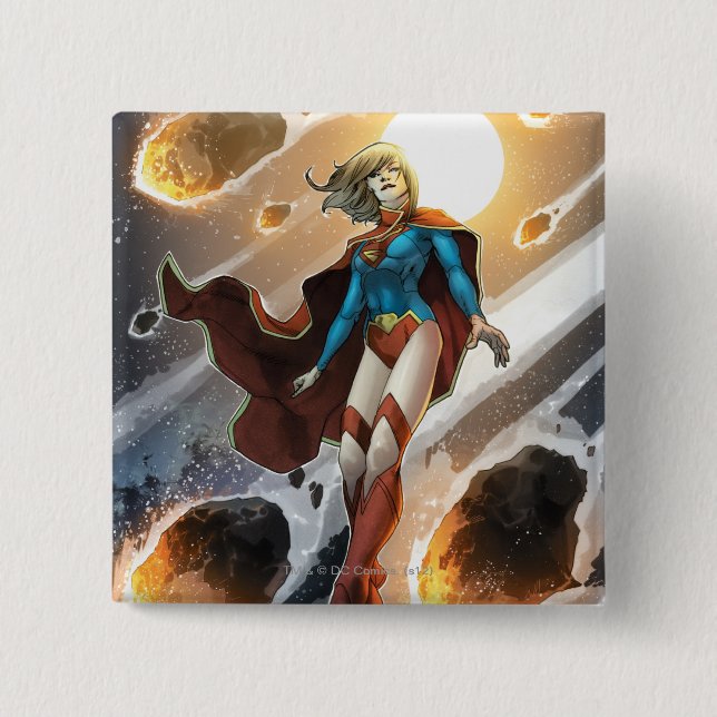 The New 52 - Supergirl #1 Button (Front)