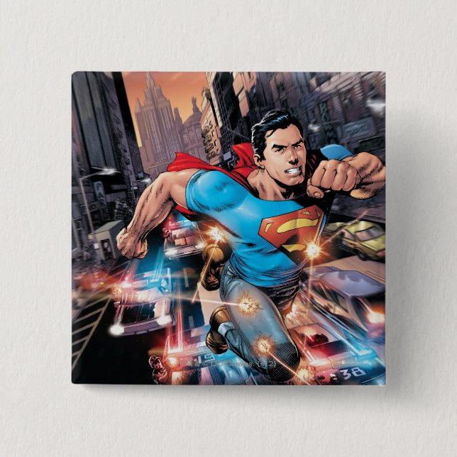 The New 52 - Superman #1 2 Pinback Button (Front)