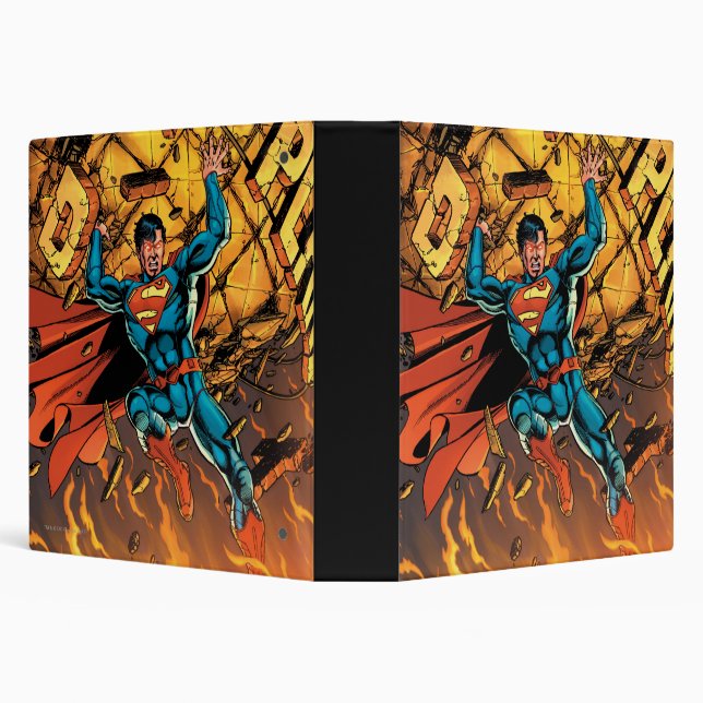 The New 52 - Superman #1 3 Ring Binder (Background)