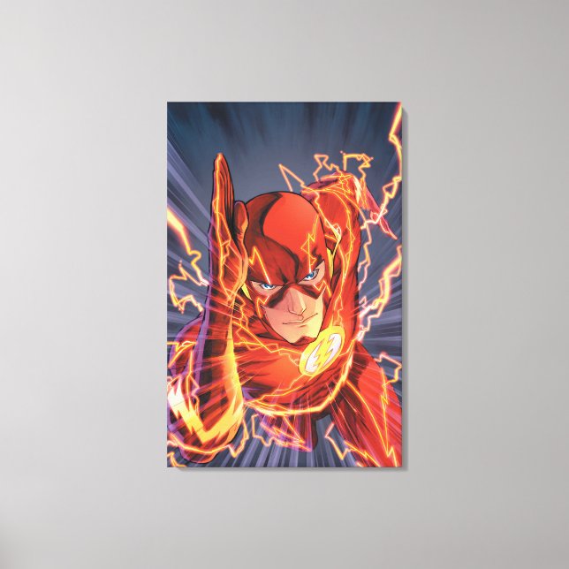The New 52 - The Flash #1 Canvas Print (Front)