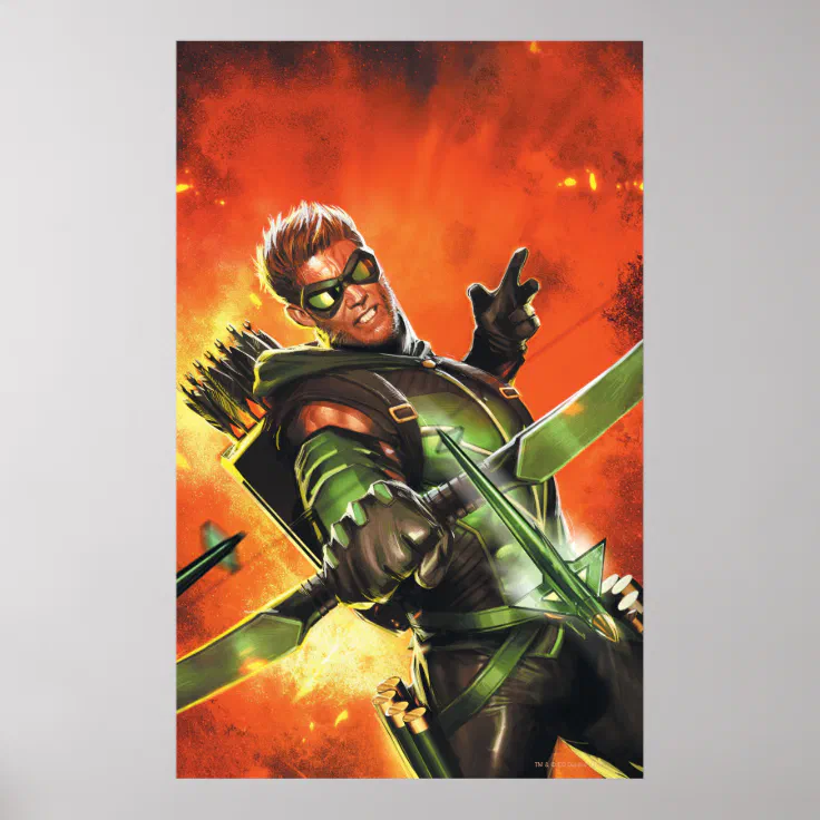 The New 52 The Green Arrow 1 Poster Zazzle 3313