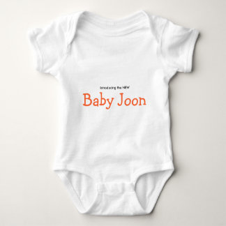 the New Baby Joon Baby Bodysuit