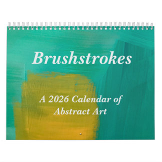 The New Brushstrokes 2026 Calendar