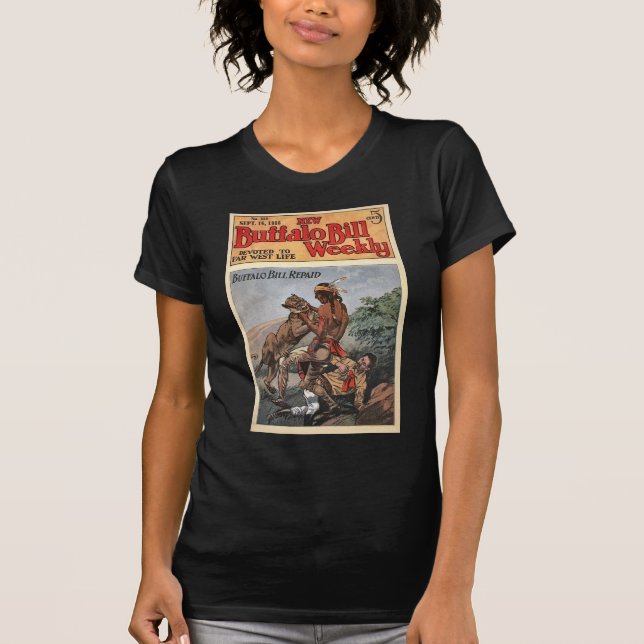 The New Buffalo Bill Weekly No. 210 1916 T-Shirt (Front)
