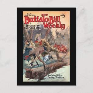 The New Buffalo Bill Weekly No. 71 1914 Postcard