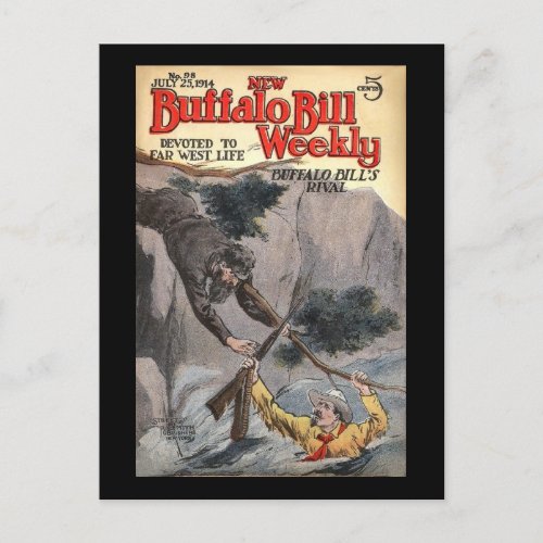 The New Buffalo Bill Weekly No 98 1914 Postcard