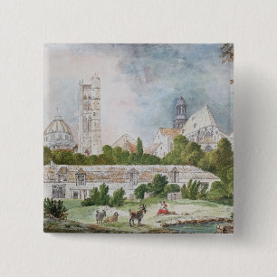 The New Church of Sainte-Genevieve Button