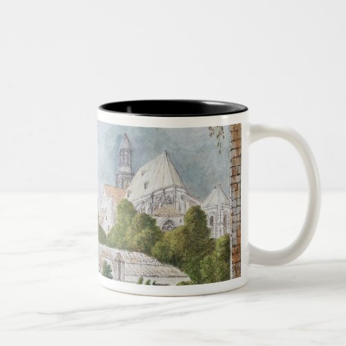 The New Church of Sainte_Genevieve Two_Tone Coffee Mug
