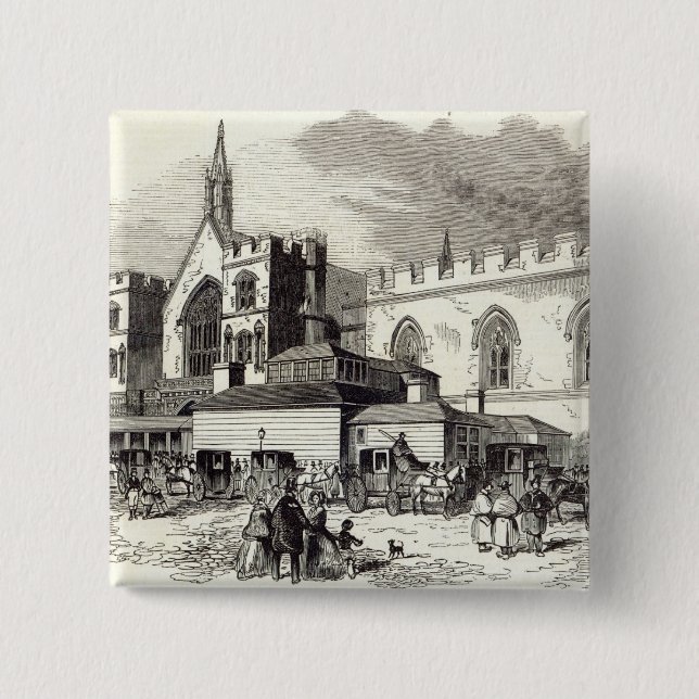 The New Committee Rooms, House of Commons Button (Front)