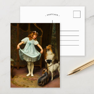 The New Dress Arthur John Elsley Postcard