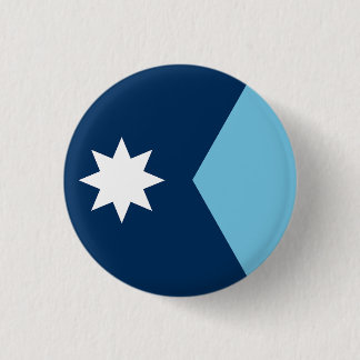 The new Flag of Minnesota State (2023 redesign) Button