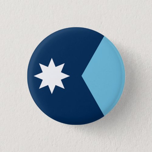 The new Flag of Minnesota State 2023 redesign Button