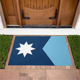The new Flag of Minnesota State (2023 redesign) Doormat