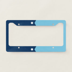 The new Flag of Minnesota State (2023 redesign) License Plate Frame