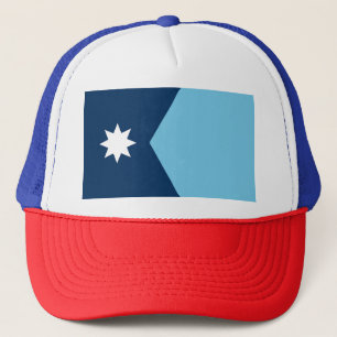 The new Flag of Minnesota State (2023 redesign) Trucker Hat