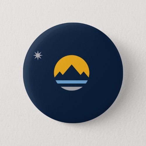 The New Flag of Reno Nevada Button
