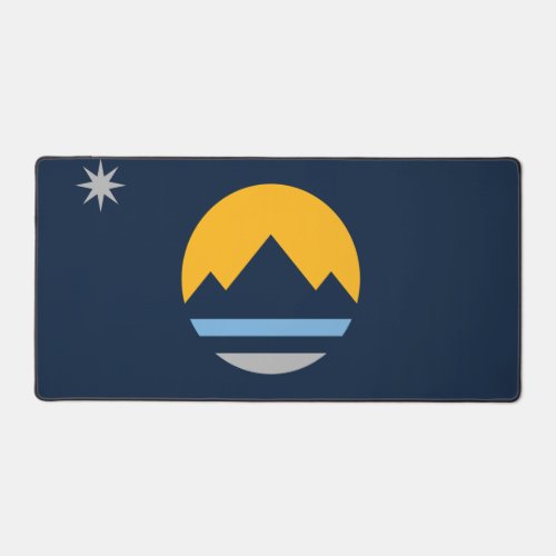 The New Flag of Reno Nevada Desk Mat