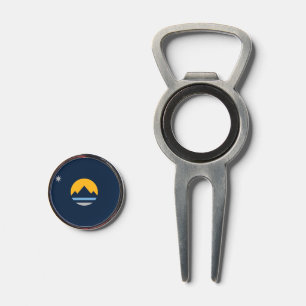 The New Flag of Reno, Nevada Divot Tool