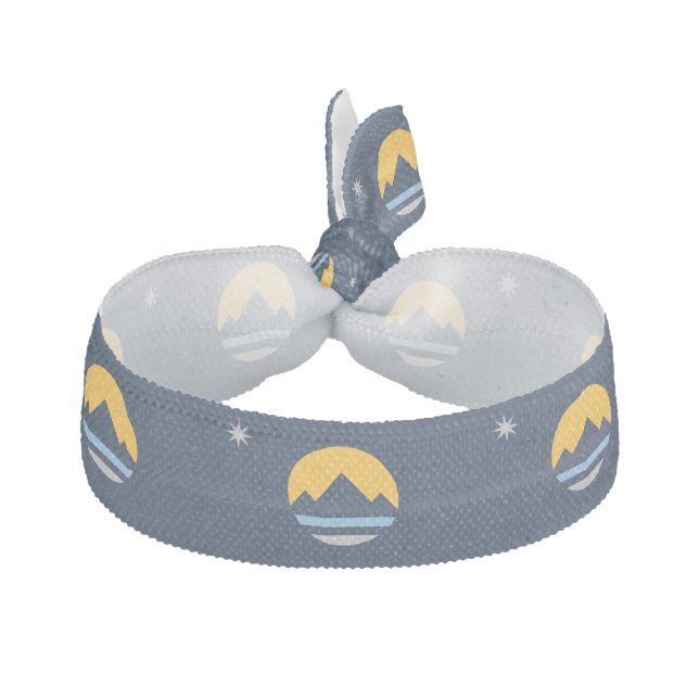 The New Flag of Reno, Nevada Elastic Hair Tie (Front)