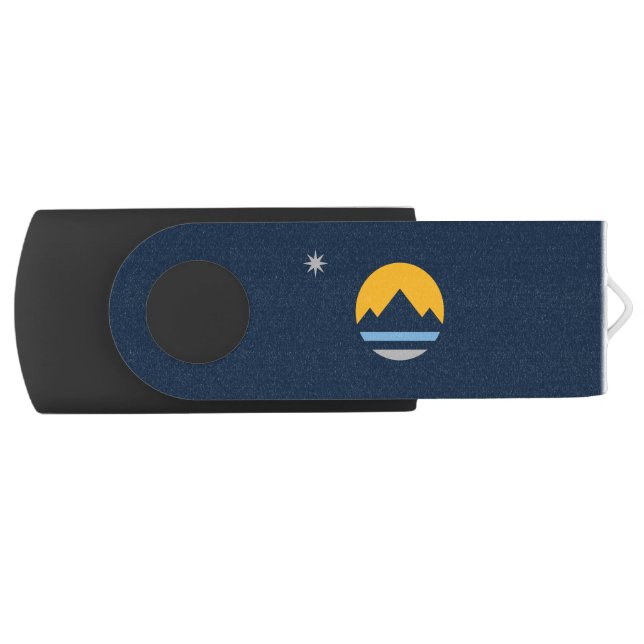 The New Flag of Reno, Nevada Flash Drive (Front)