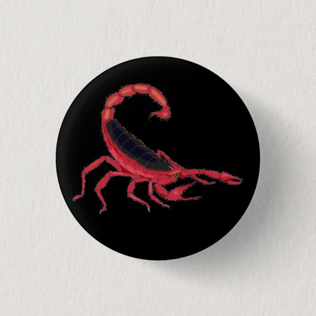 The New Flesh Scorpian Button (Front)