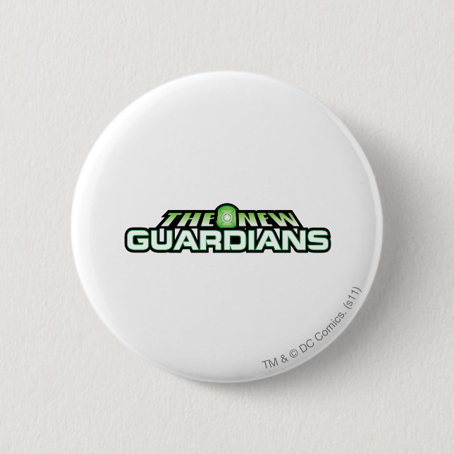 The New Guardians Pinback Button (Front)