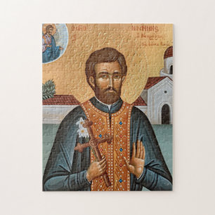 The New Hieromartyr John of Santa Cruz Icon Jigsaw Puzzle