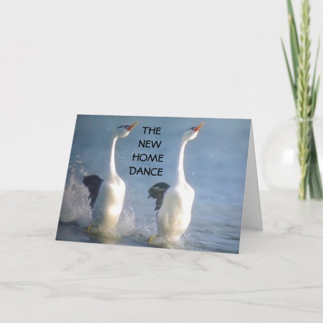 THE "NEW HOME" DANCE ESPECIALLY FOR YOU CARD (Front)