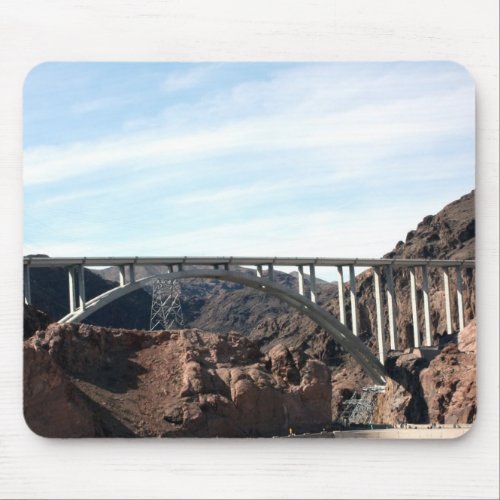 The New Hoover Dam Bypass Bridge Mouse Pad