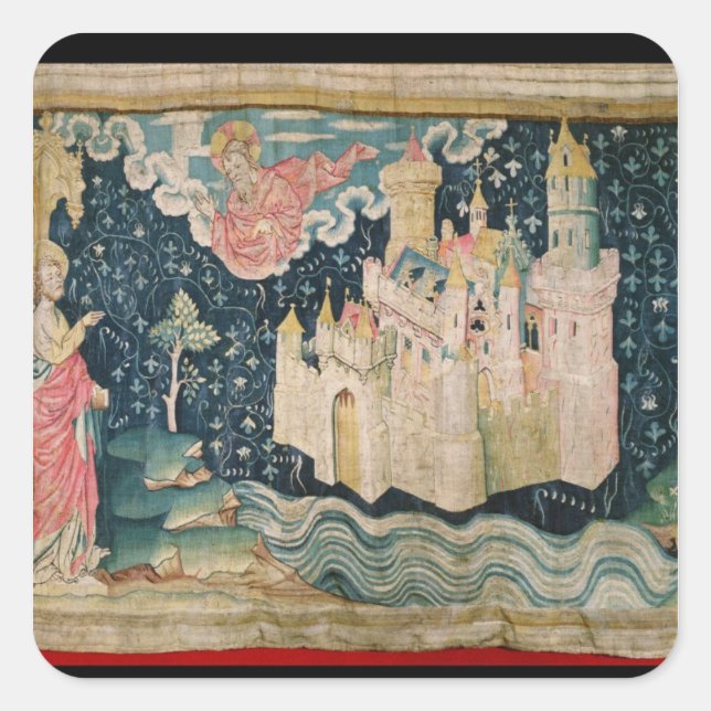 The New Jerusalem Square Sticker (Front)