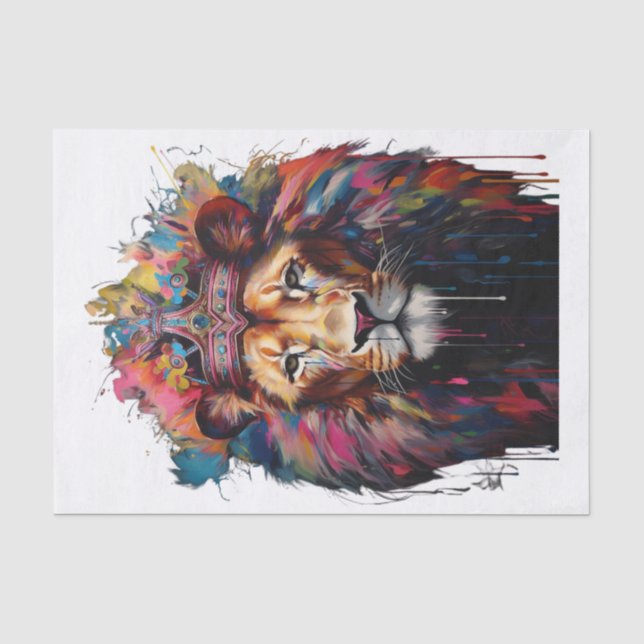 The New King of the Jungle2.0 Tissue Paper (Front)