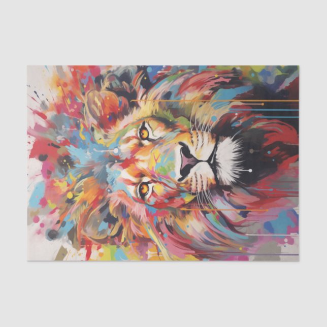 The New King of the Jungle 2.1 Tissue Paper (Front)